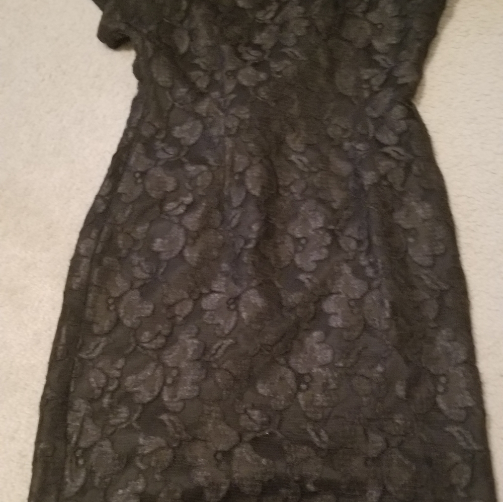 Vintage Late Edition Ltd Womens Evening Dress Size 10 Black Party Dress